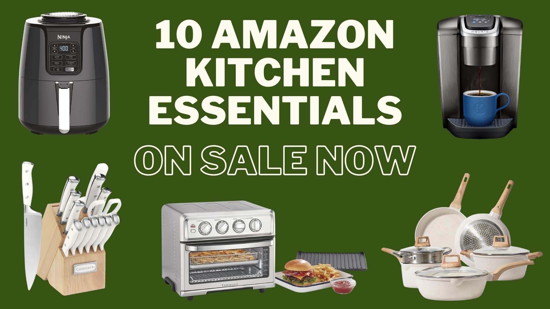 Cover Image for Top Kitchen Essentials on Sale on Amazon